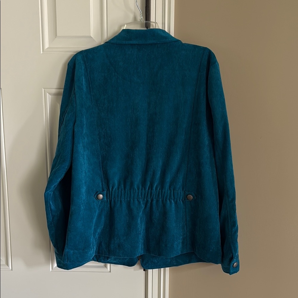 Christopher & Banks Blue Utility Jacket - Picture 4 of 7